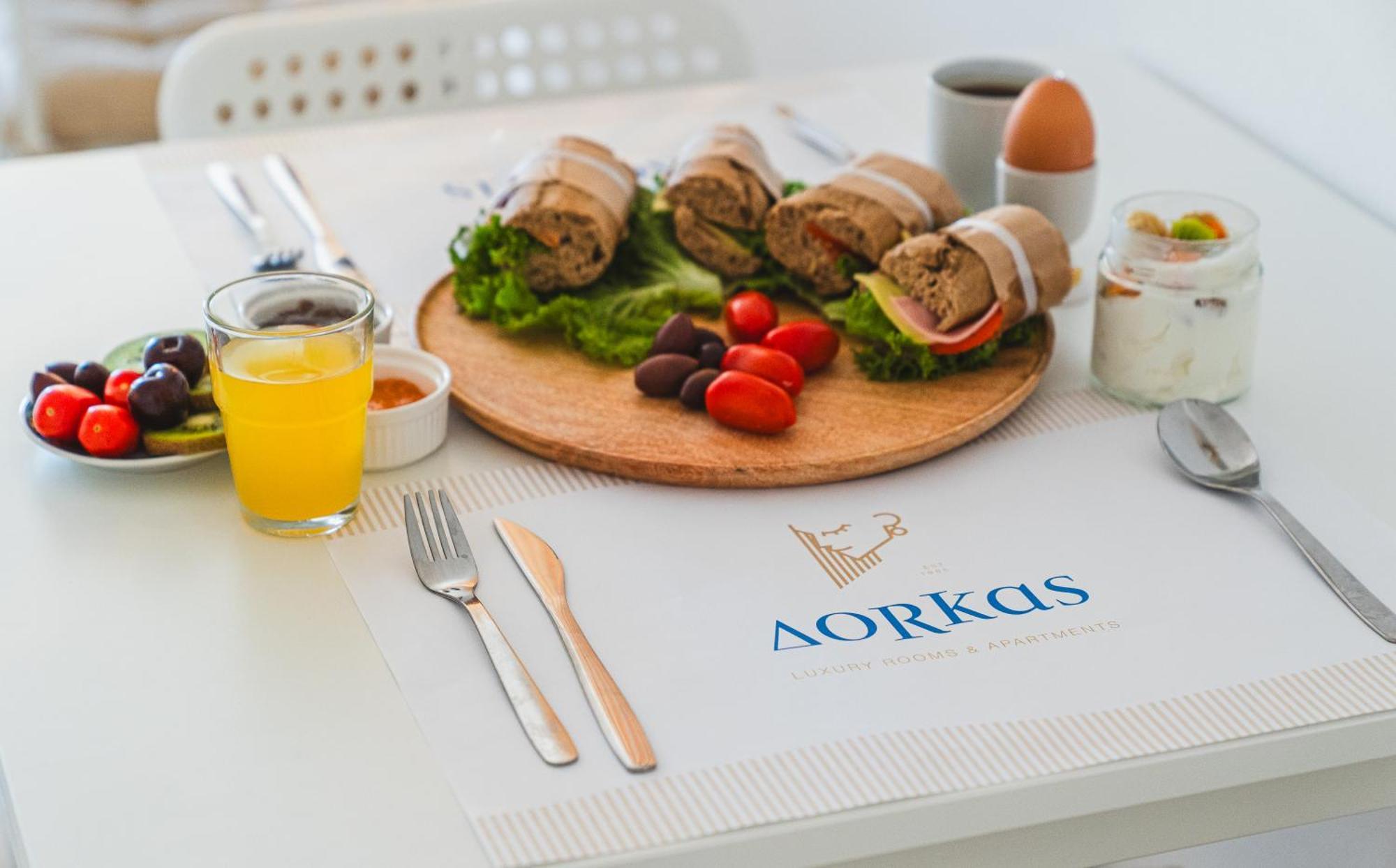 Dorkas Luxury Rooms&Apartments Livadakia Dış mekan fotoğraf